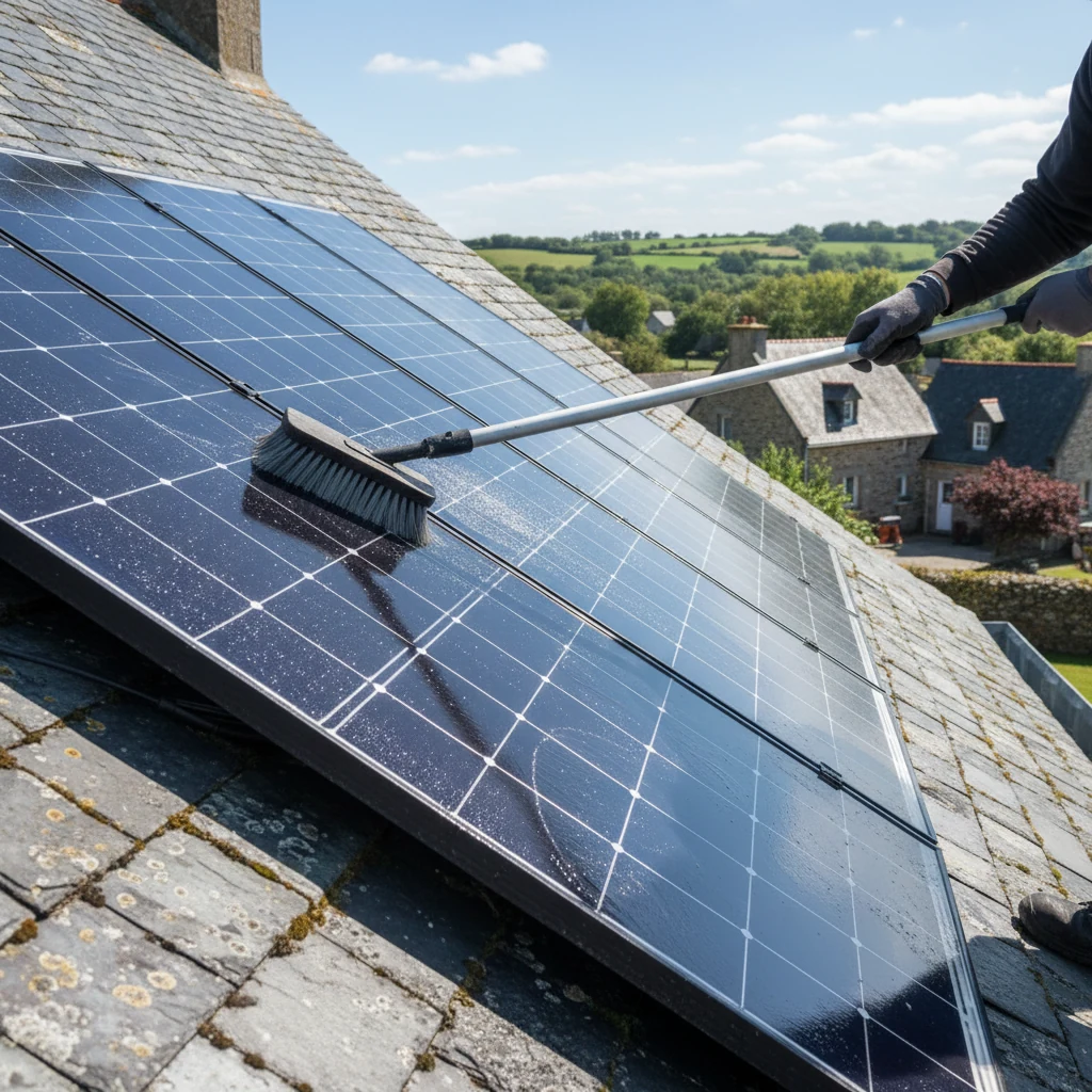 Nettoyage Panneaux Solaires Lorient — résultat professionnel